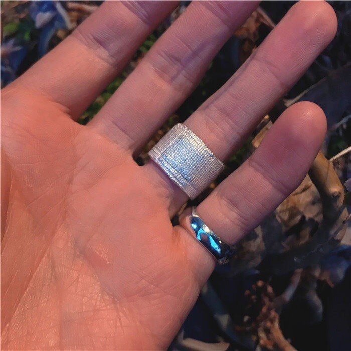 Bandage Ring - Chrome Cult