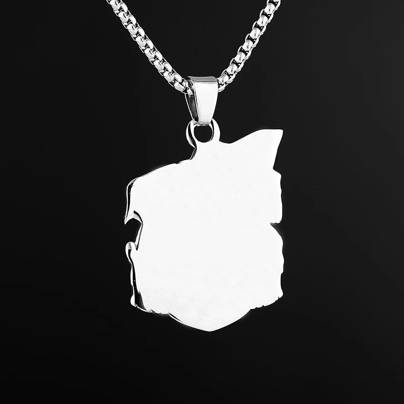 Biker Forever Eagle Pendant - Chrome Cult