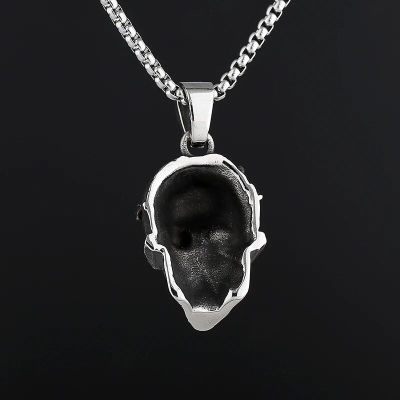 Final Sacrifice Skull Pendant - Chrome Cult
