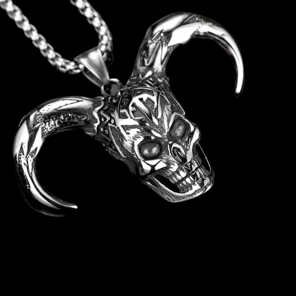 Margorach The Jester Of Death Pendant - Chrome Cult