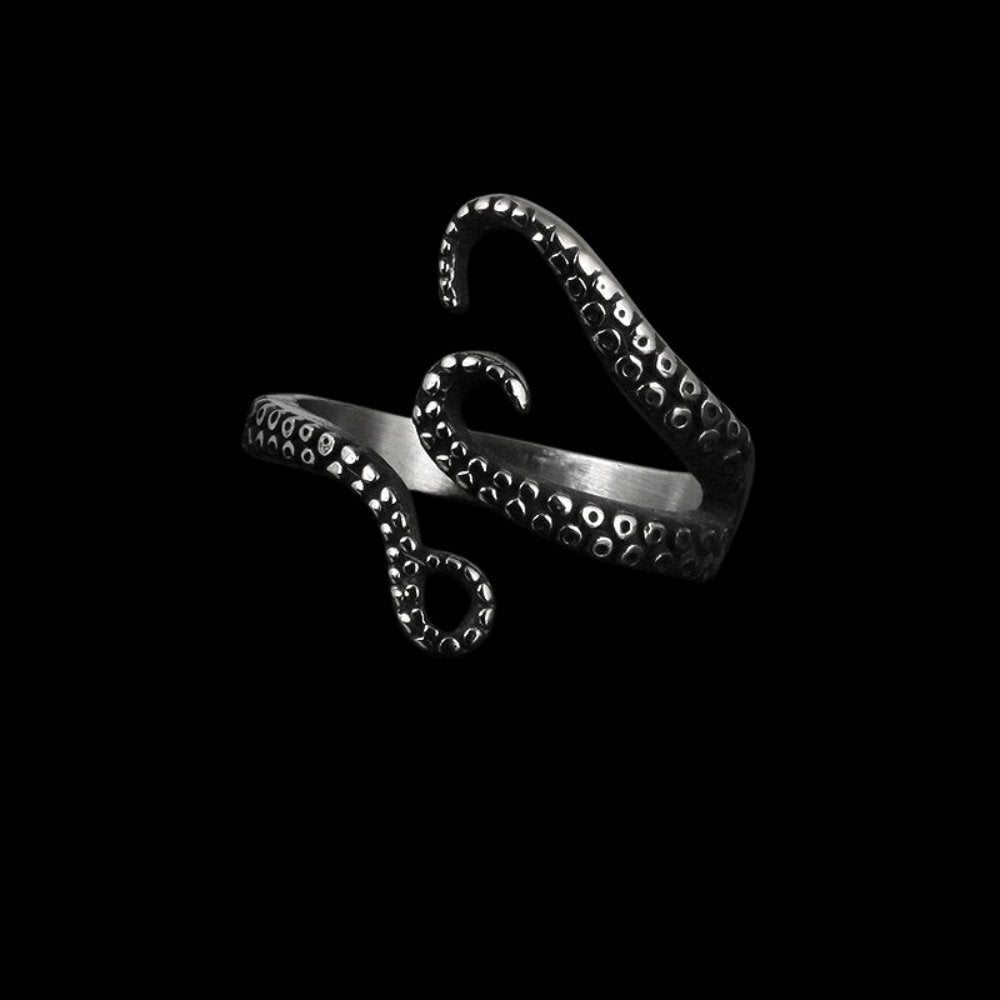 Octopus Arms Ring - Chrome Cult