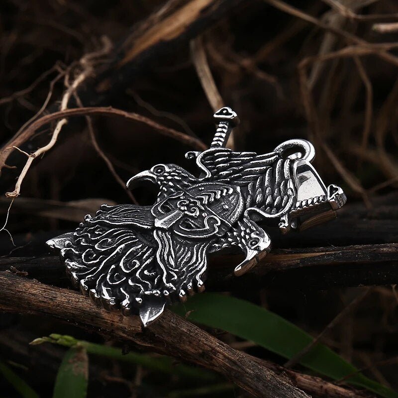 Ragnar Pendant - Chrome Cult