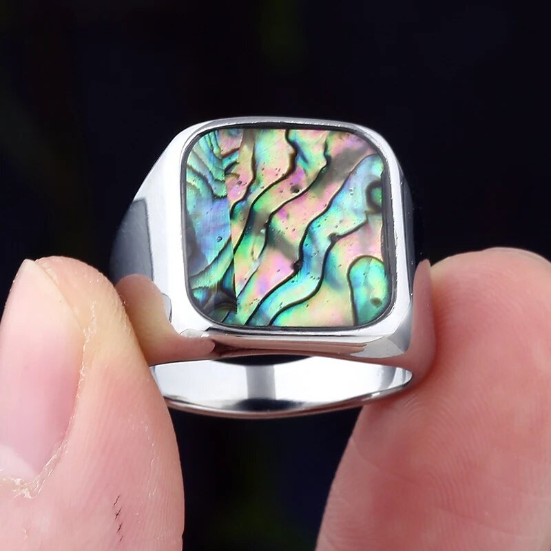 Rainy Nights Gem Ring - Chrome Cult