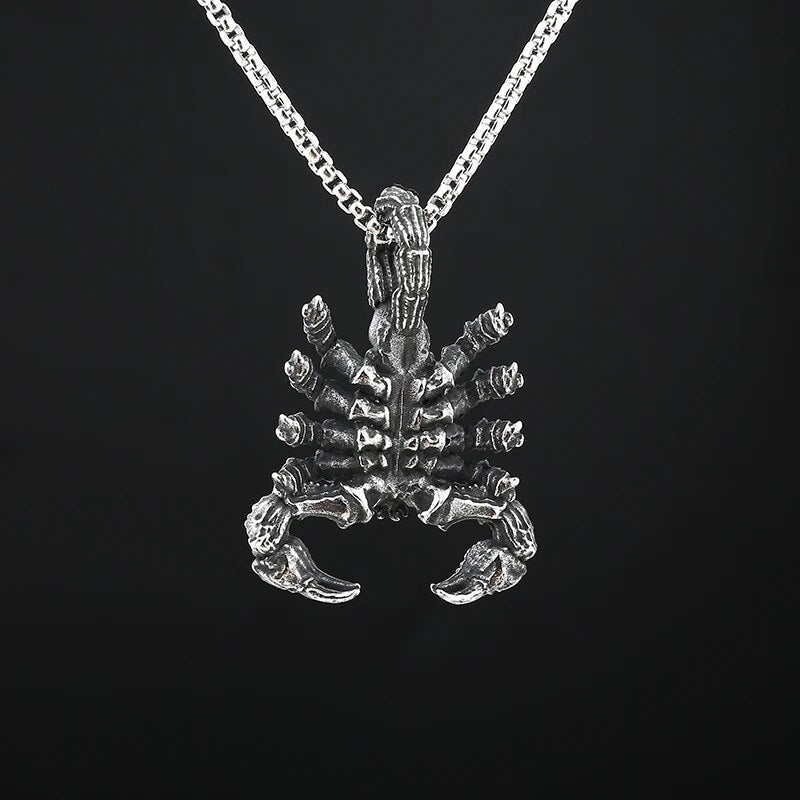 Scorpion King Pendant - Chrome Cult