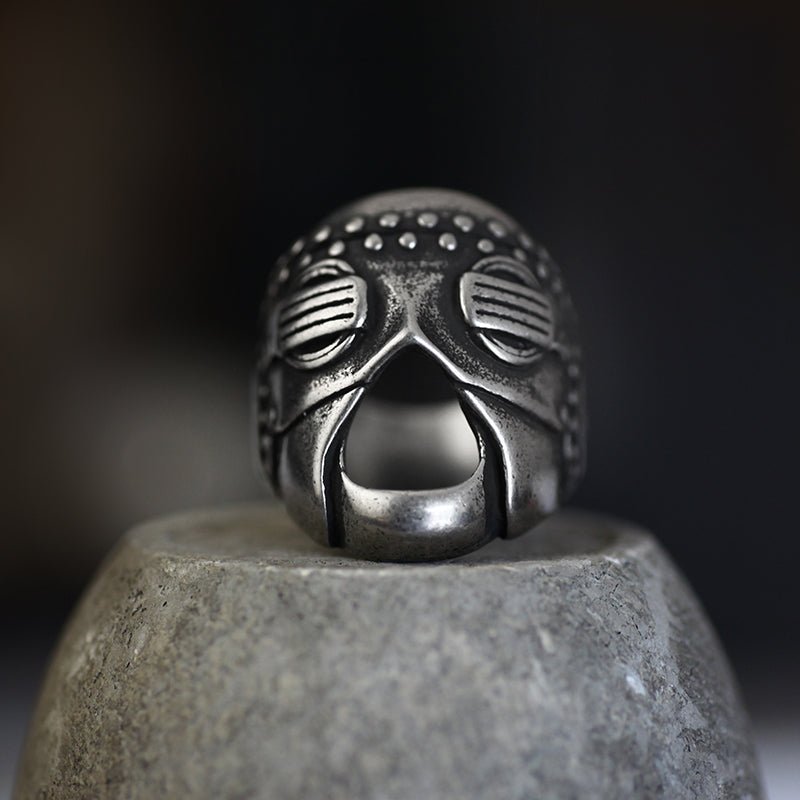 Slipknot Sid Wilson Mask Ring - Chrome Cult