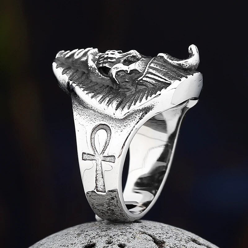 The Reign of The Pharaoh's Skull Ring - Chrome Cult