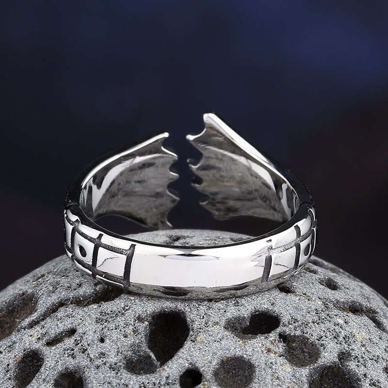 Wings Ring - Chrome Cult