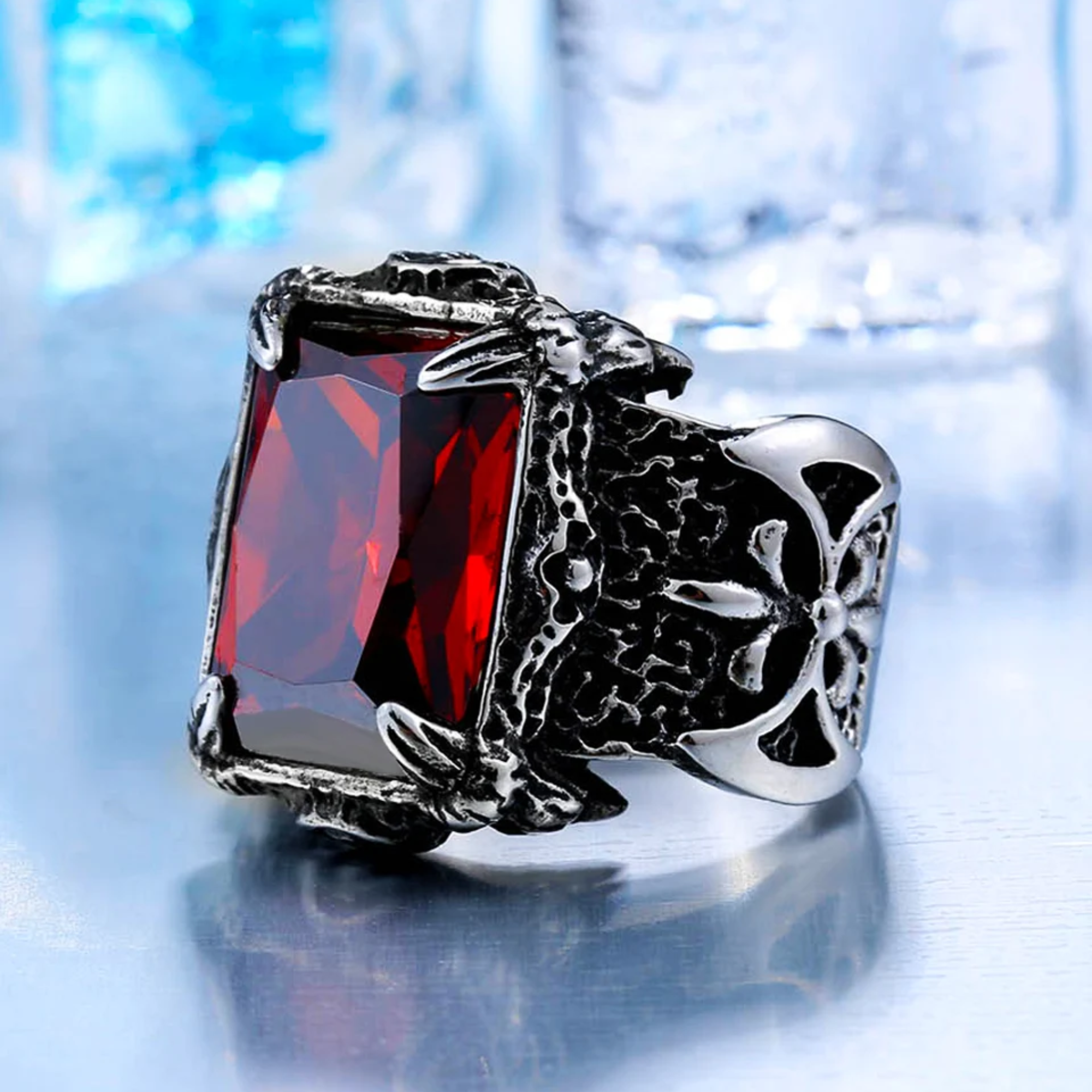Dark Viking Signet Ring
