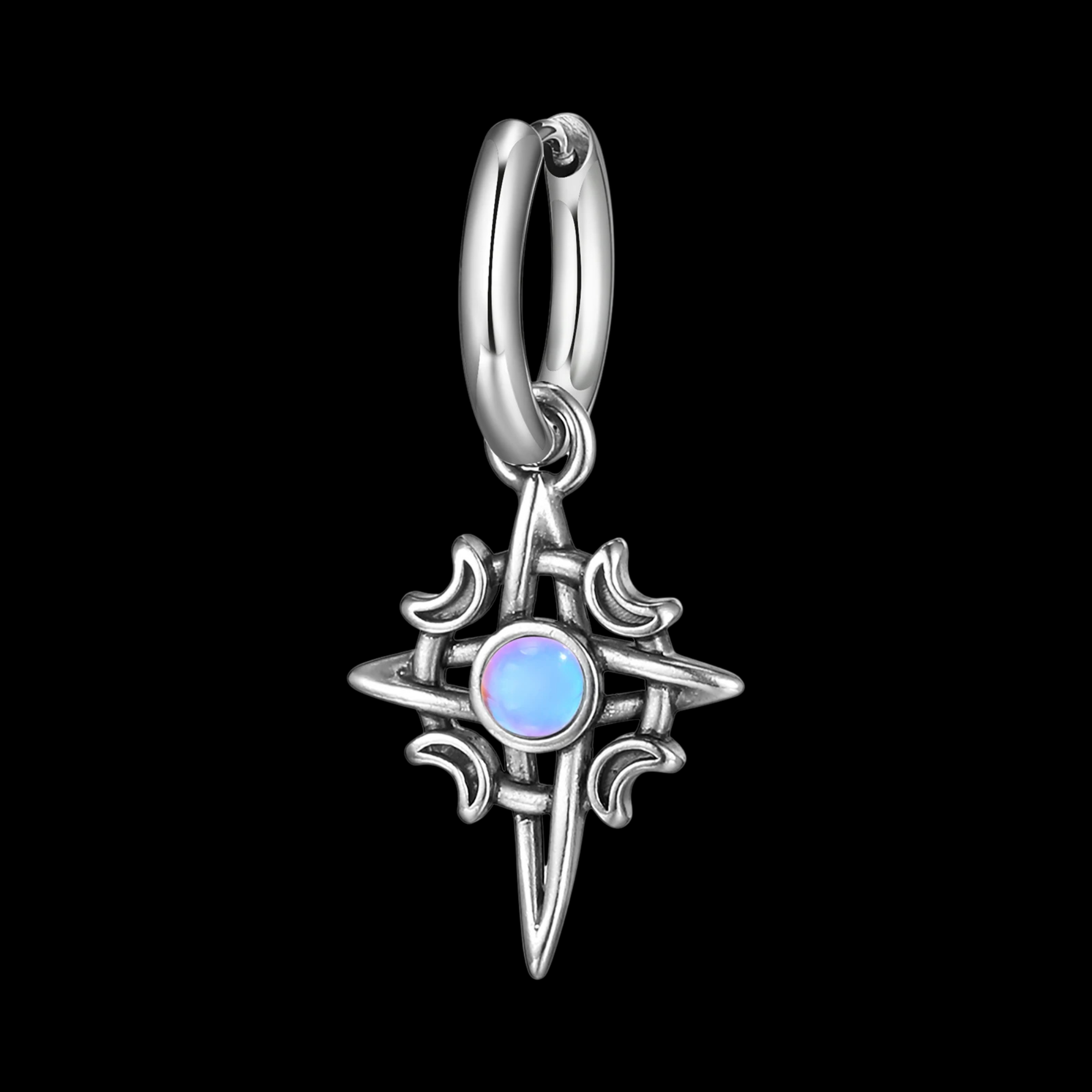 Moonlit Relic Drop Earrings