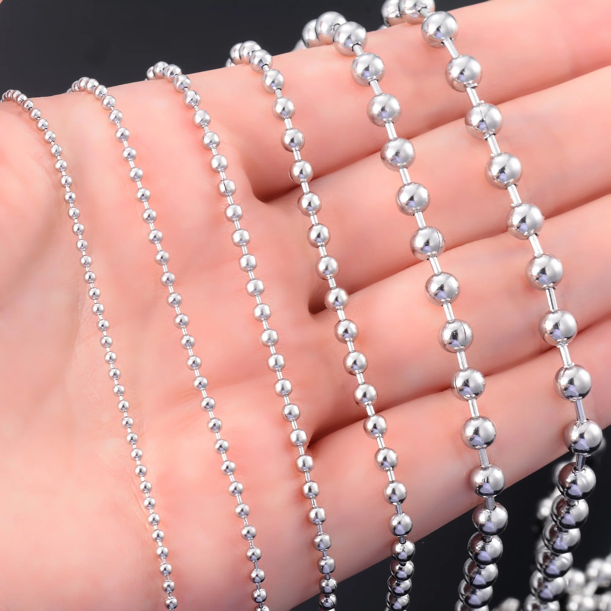 Ball Chain – 316L Stainless Steel Gothic Jewelry by Chrome Cult