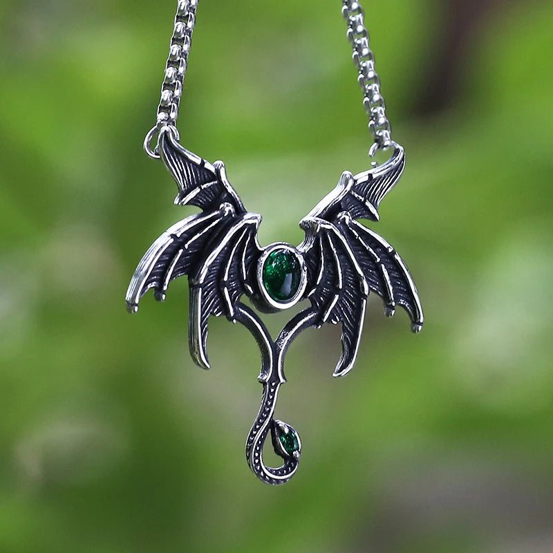 Seraph of the Venom Eye – 316L Stainless Steel Gothic Jewelry by Chrome Cult
