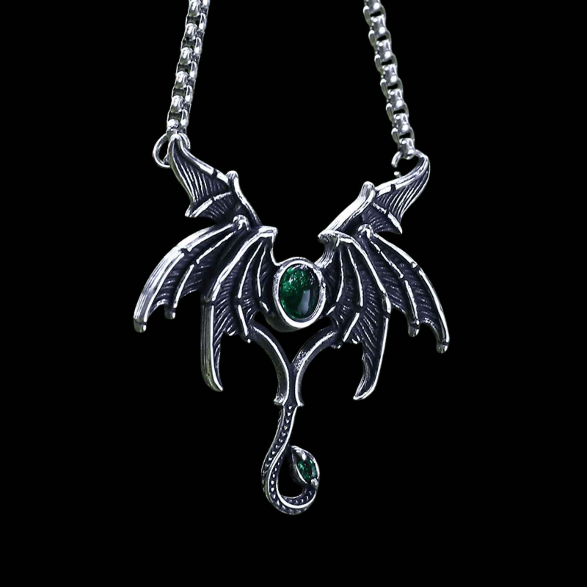 Seraph of the Venom Eye – 316L Stainless Steel Gothic Jewelry by Chrome Cult