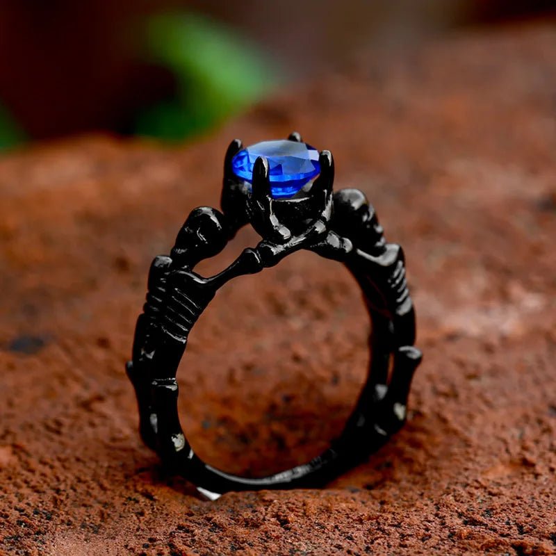 Skeleton Relic Ring – 316L Stainless Steel Gothic Jewelry by Chrome Cult