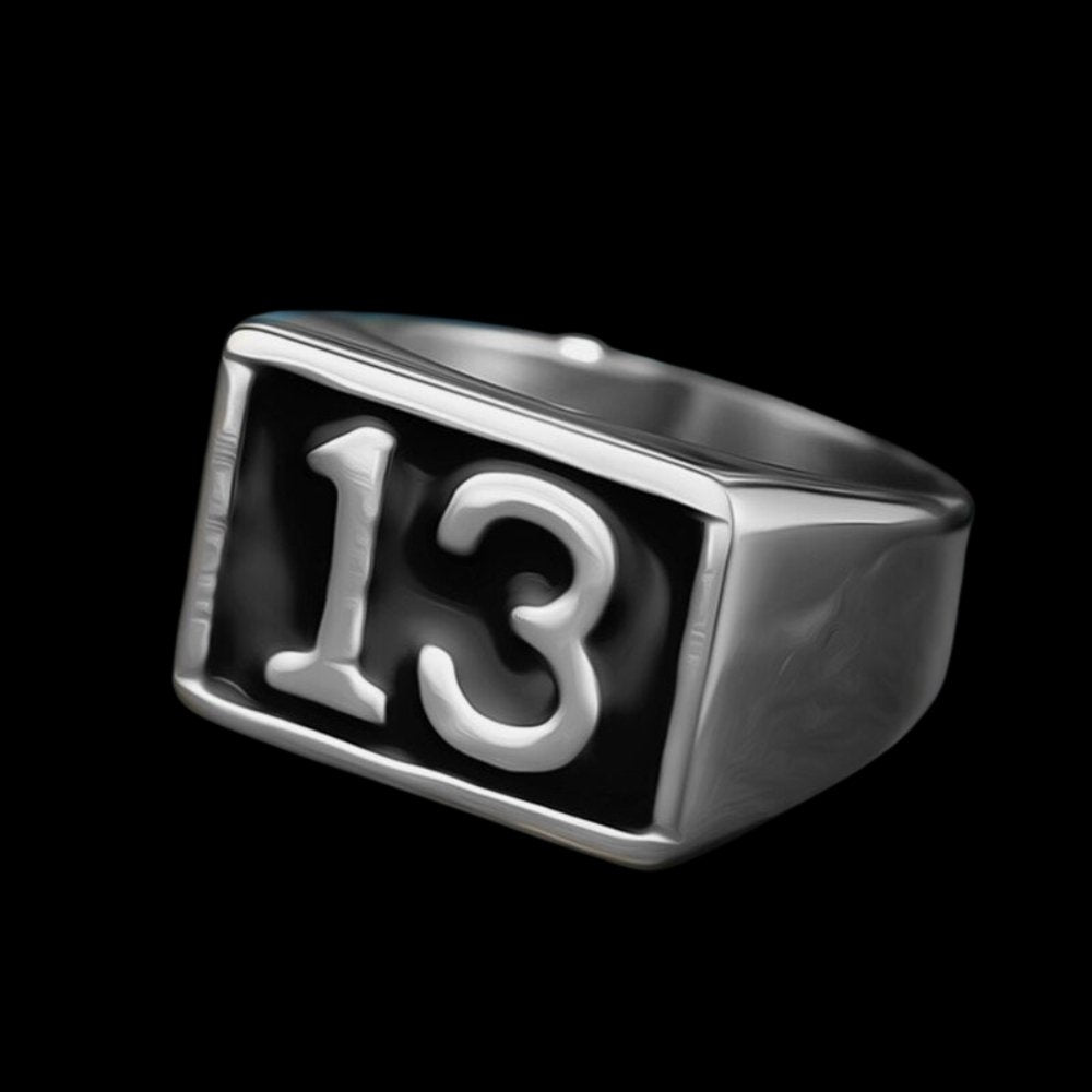 13 Block Ring - Chrome Cult