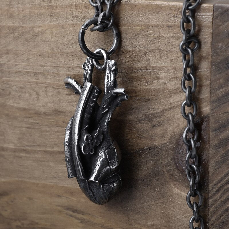 3D Anatomic Heart Pendant
