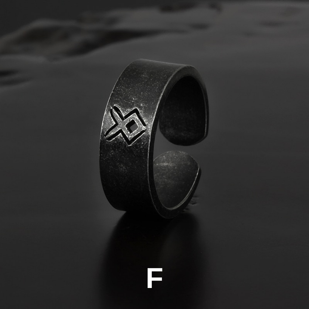 Viking Rune & Symbol Ring