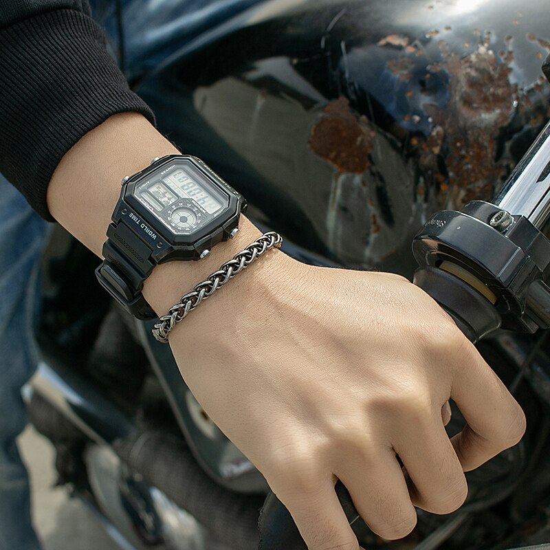 Circle Bar Franco Bracelet