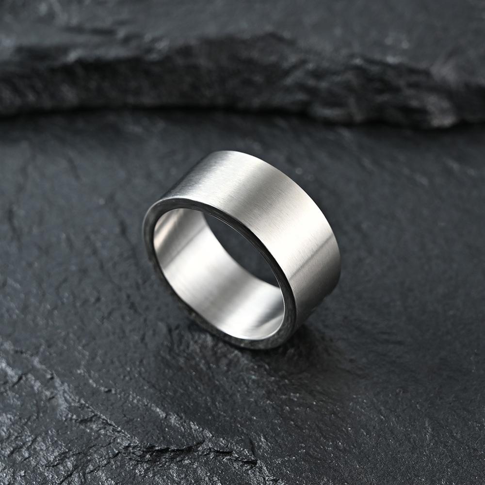 Antique Simple Steel Ring