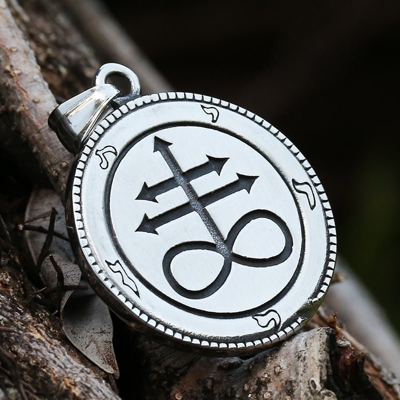 Baphomet Goat Leviathan Cross Pendant