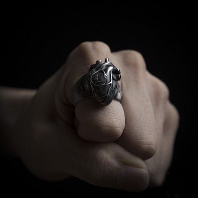 Black Heart Ring