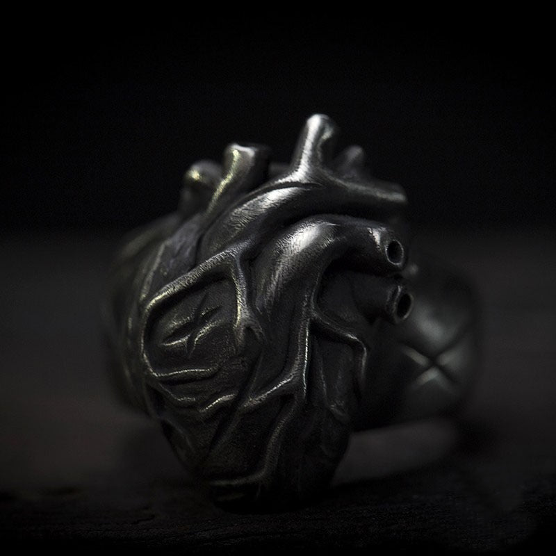 Black Heart Ring