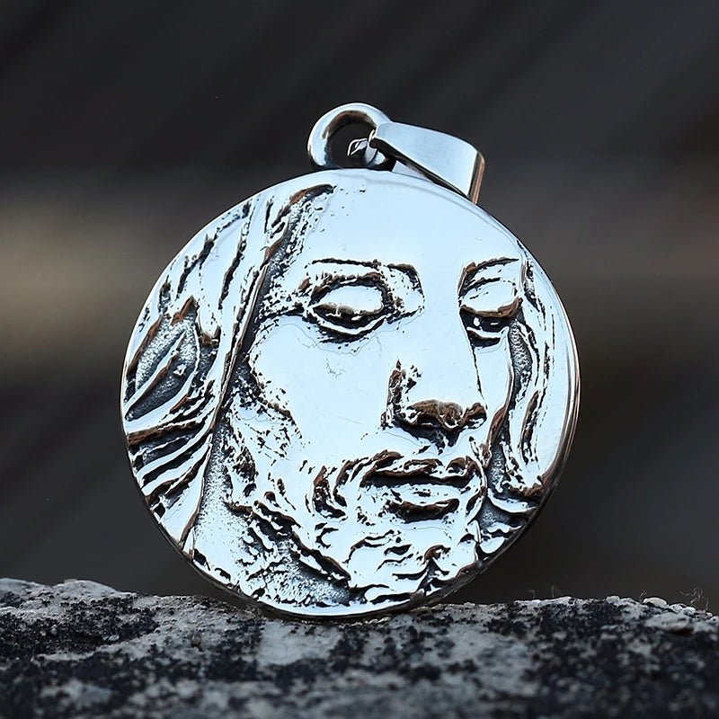 Blessings Of Christ Jesus Pendant - Chrome Cult
