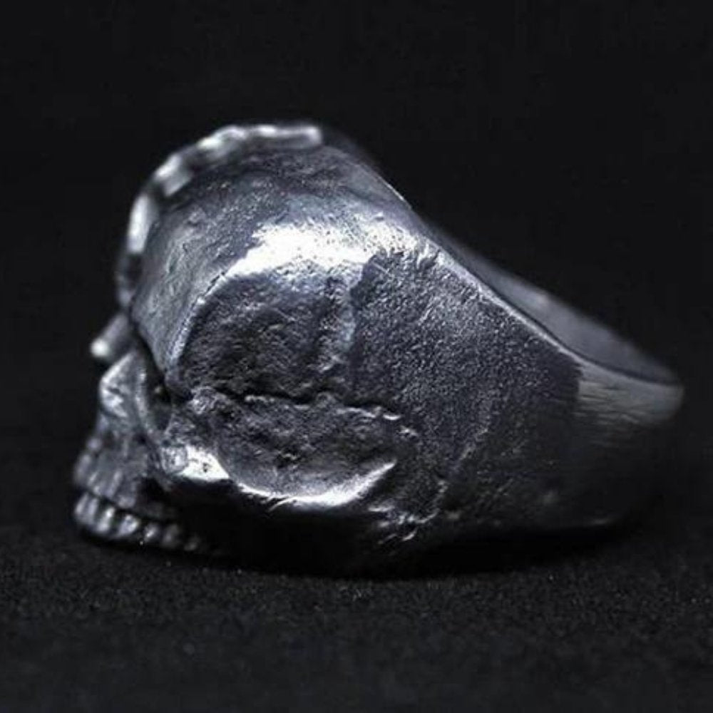 Calvarium Three-Headed Skulls Ring