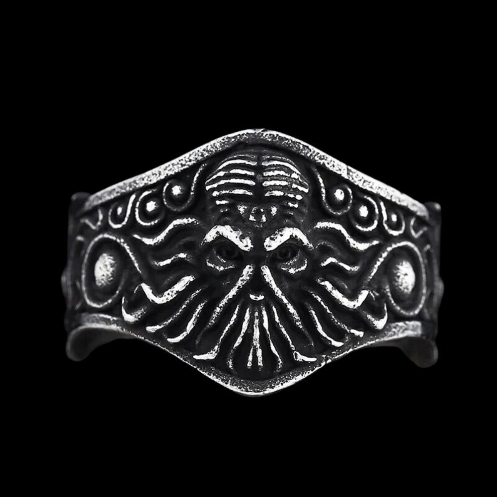 Calypso's Betrayal Octopus Ring - Chrome Cult