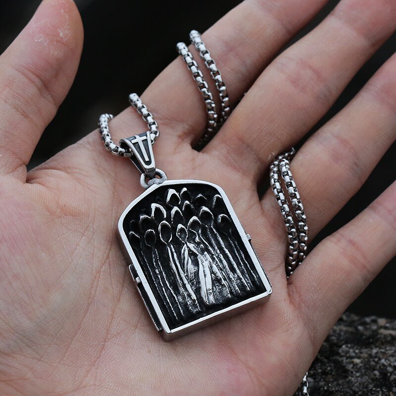 Cloaked Cult Cross Pendant