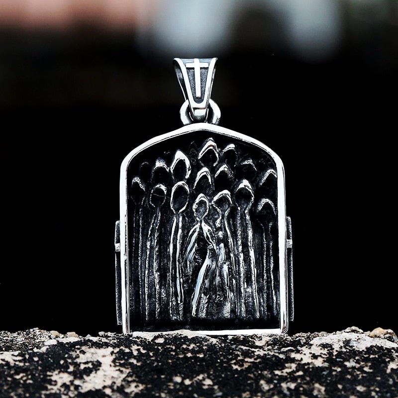 Cloaked Cult Cross Pendant