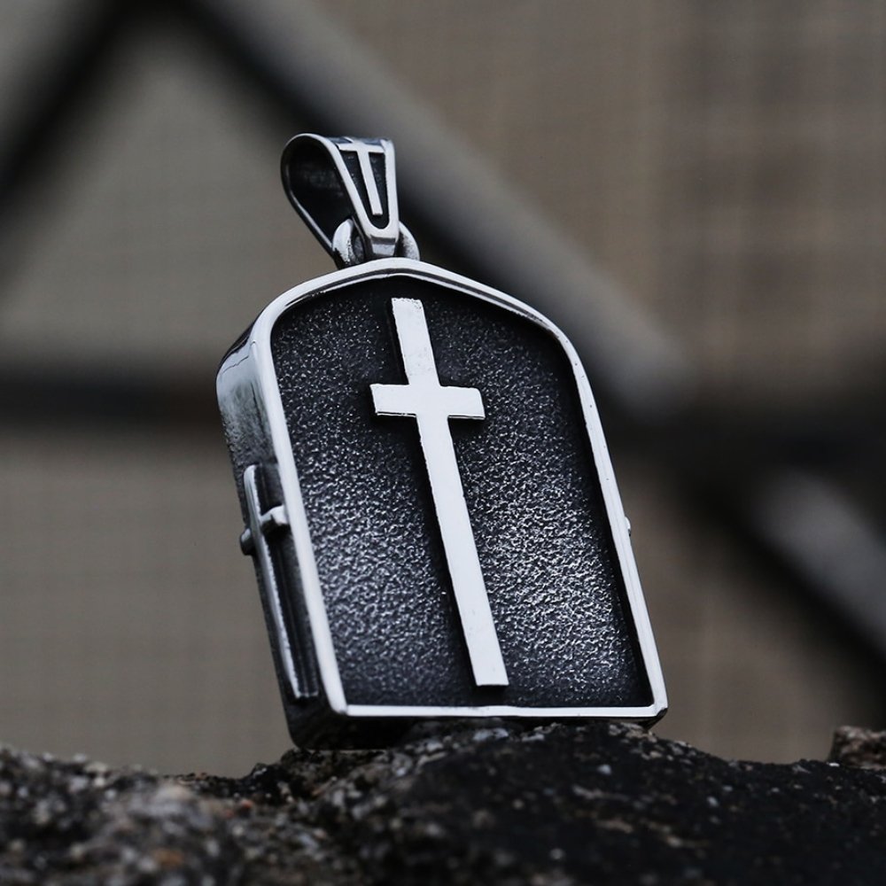 Cloaked Cult Cross Pendant