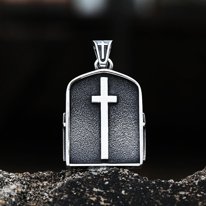 Cloaked Cult Cross Pendant