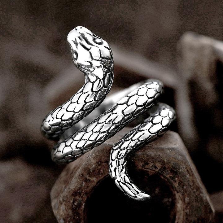 Coiled Snake Ring