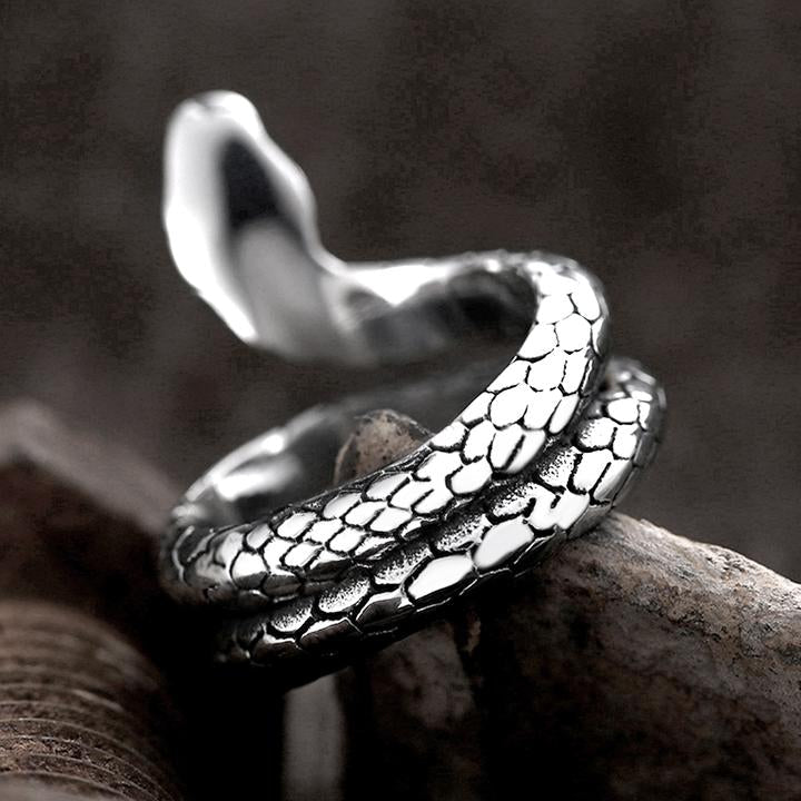 Coiled Snake Ring