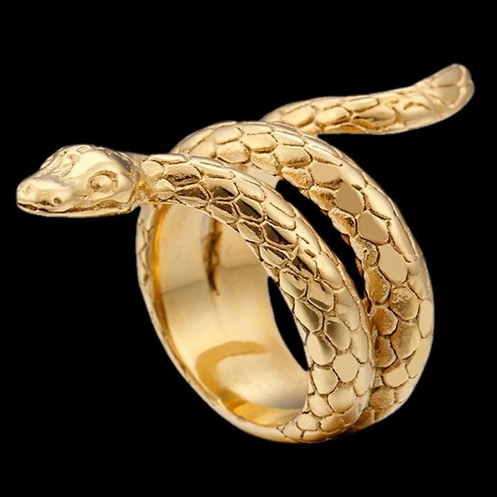 Coiled Snake Ring