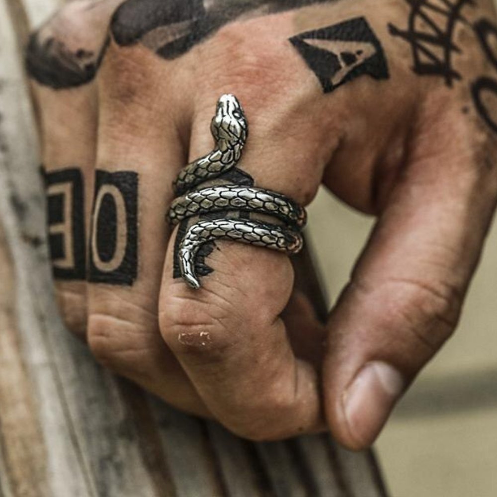 Coiled Snake Ring