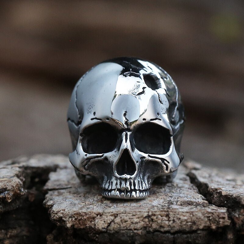 Cracked Head Skull Pendant