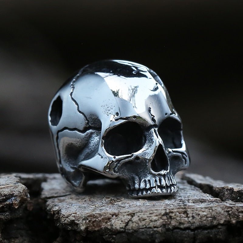 Cracked Head Skull Pendant