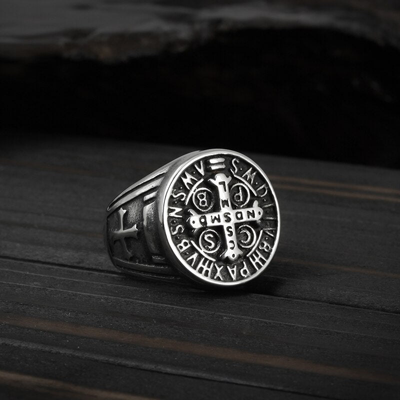 Cross of the Holy Father Benedict Ring