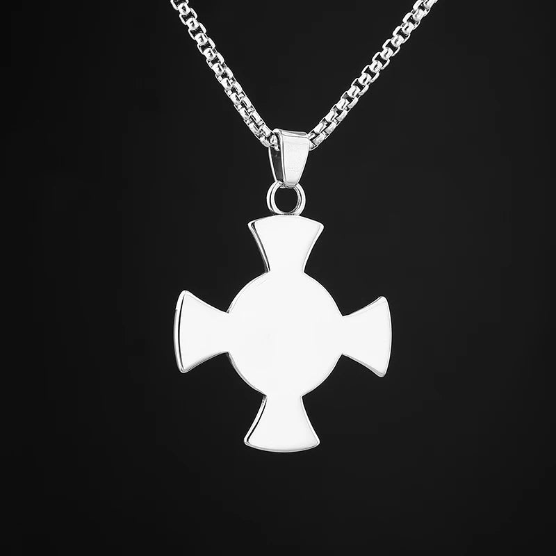 Crusade Of The Infant Jesus Of Prague Pendant - Chrome Cult