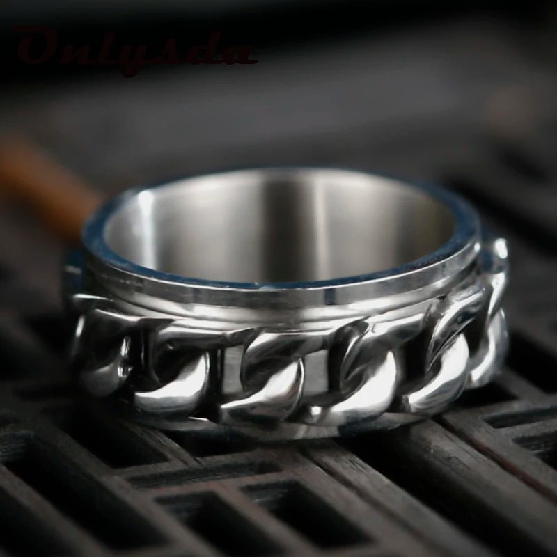 Curb Flat Chain Ring - Chrome Cult