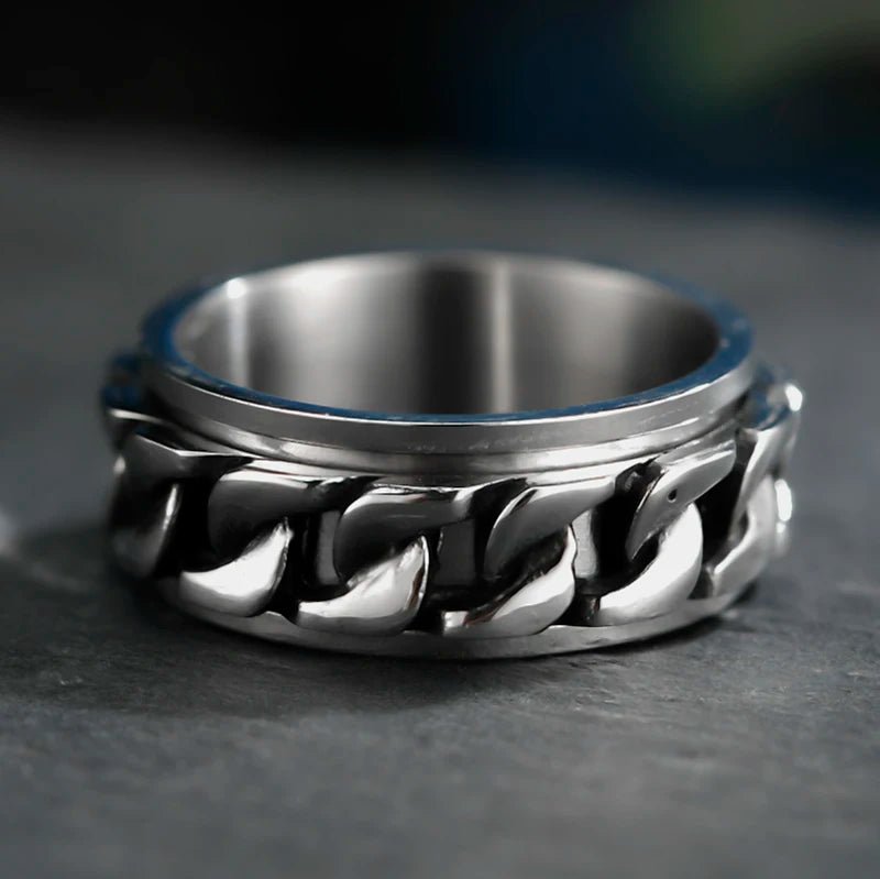 Curb Flat Chain Ring - Chrome Cult