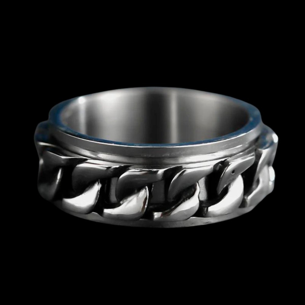 Curb Flat Chain Ring - Chrome Cult