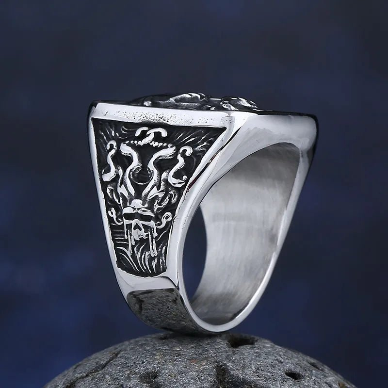 Curse Of Davy Jones Ring - Chrome Cult