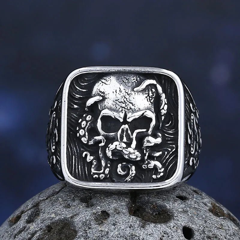 Curse Of Davy Jones Ring - Chrome Cult