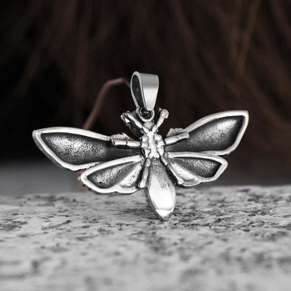 Death Head Hawkmoth Skull Pendant