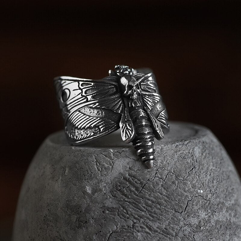 Death Head Moth Ring