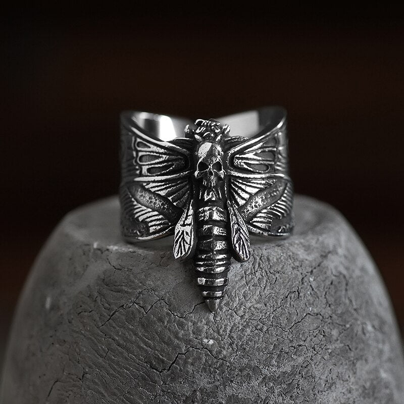Death Head Moth Ring