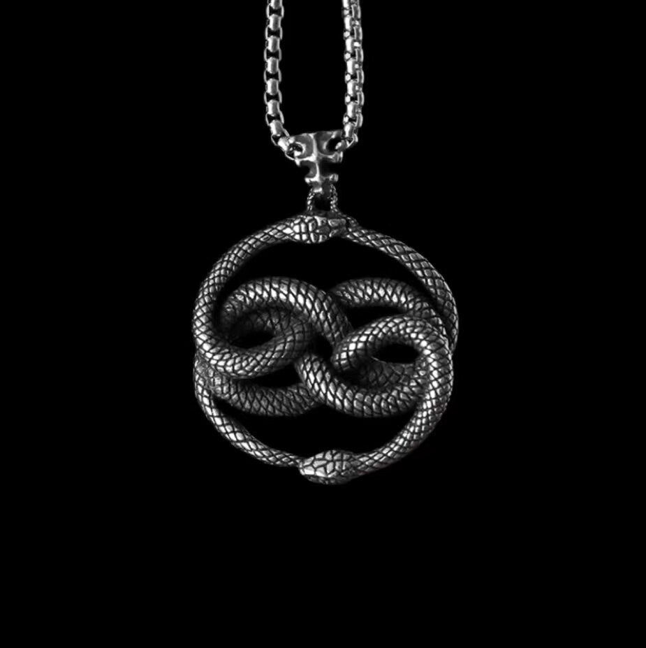 Double Snake Pendant