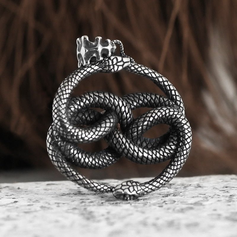 Double Snake Pendant